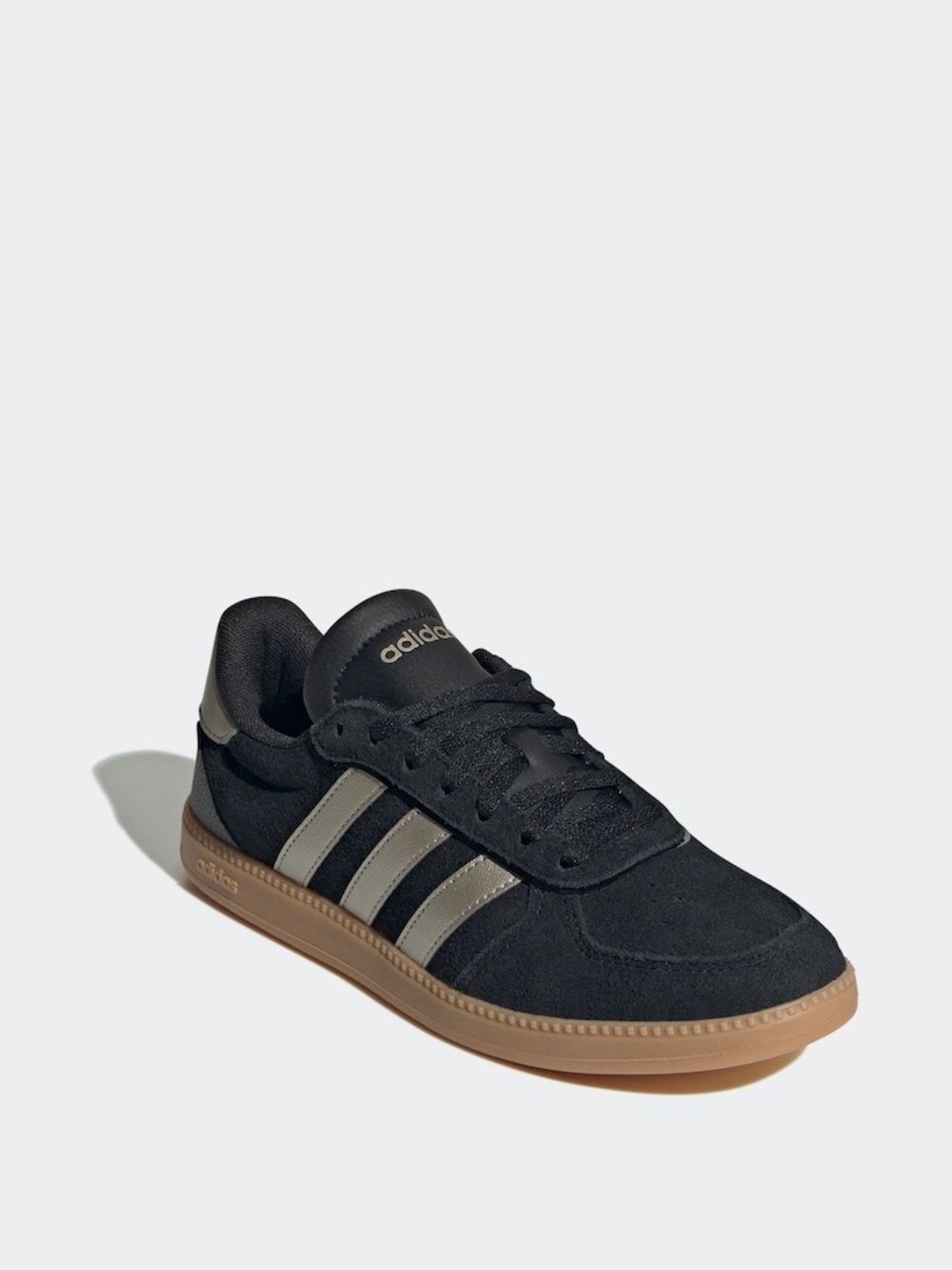🆕 adidas Breaknet Sleek Black/Gold Women’s Size 7, 7.5 NIB Gum Sole Sneakers - Picture 3 of 5